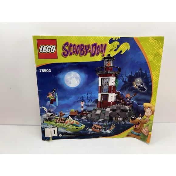 LEGO Scooby-Doo! 75903 Haunted Lighthouse Instruction Manuals Only 1 & 2 Set - Picture 2 of 9